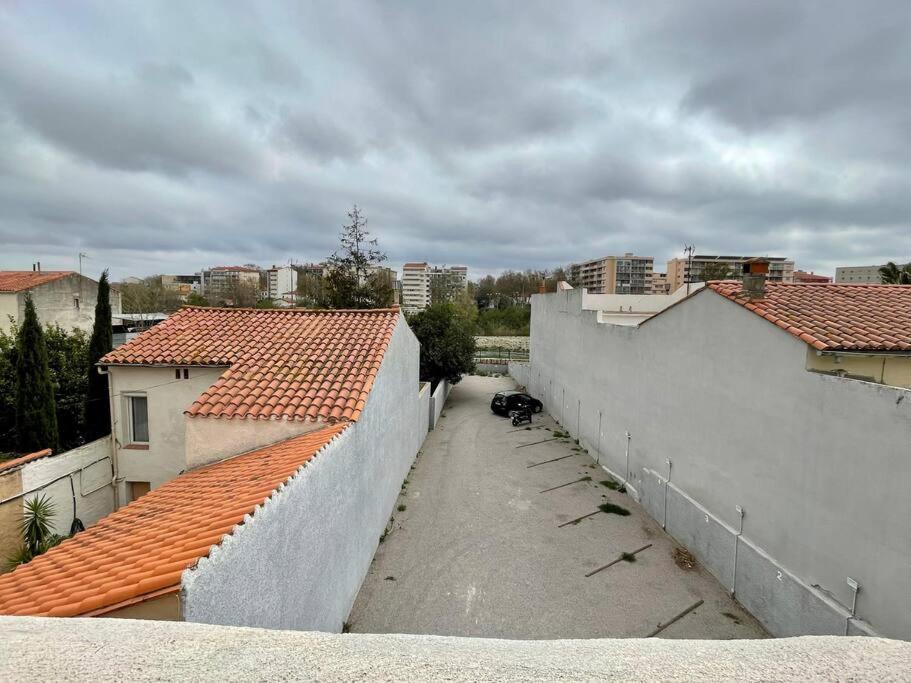 Duplex Avec Terrasse Et Parking Apartment Perpignan Exterior foto